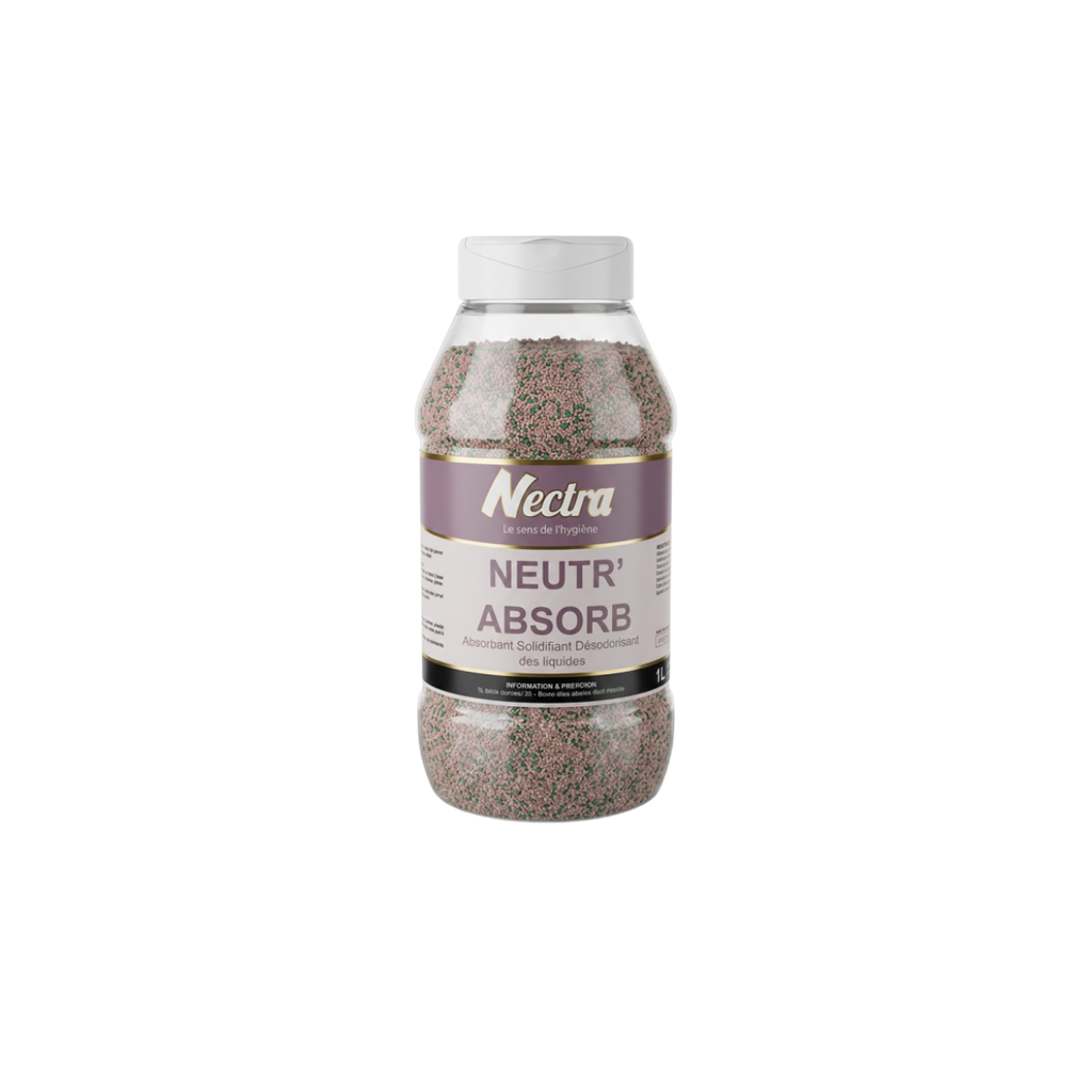 Absorbant solidifiant désodorisant NEUTR'ABSORB 1L - NECTRA