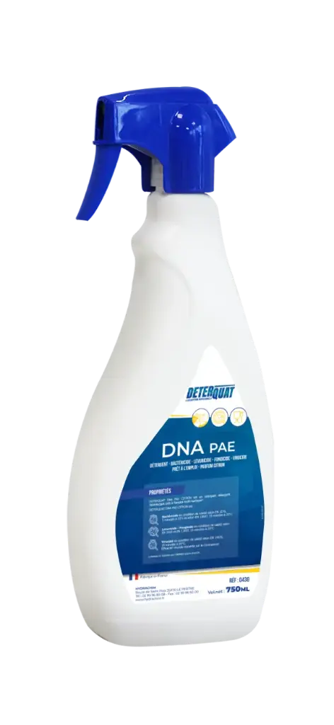 DNA Dégraissant désinfectant alimentaire DETERQUAT PAE - 750ml citron (6)
