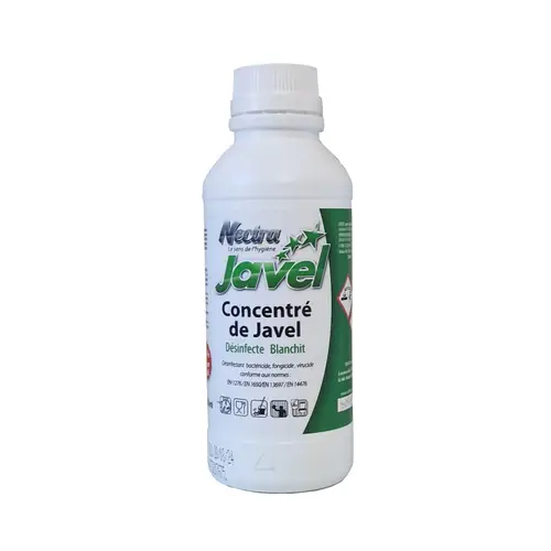 Extrait javel 9,6% carton de 30 cruchons à vis de 250ml