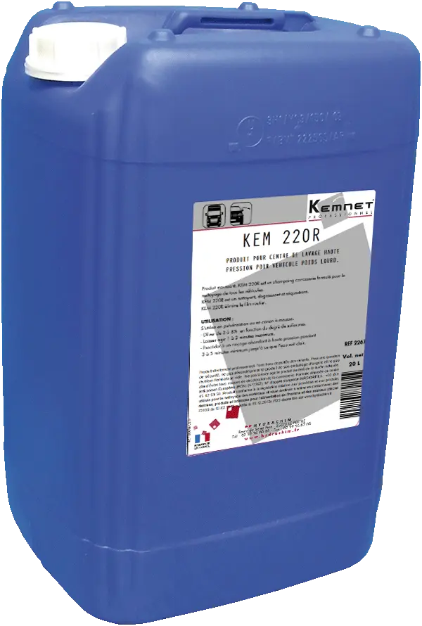 [910321] KEM 220R SHAMPOING VEHICULE 20KG