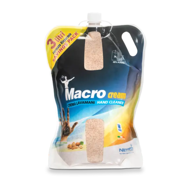 Macrocream crème microbilles naturelle ( 6 x 3L)