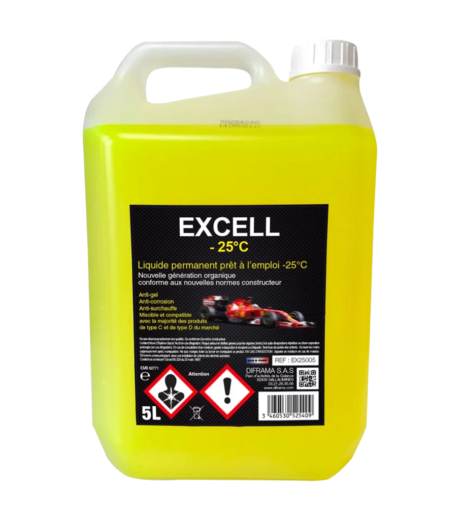 [910051] Liquide de refroidissement universel -25°C (5L)