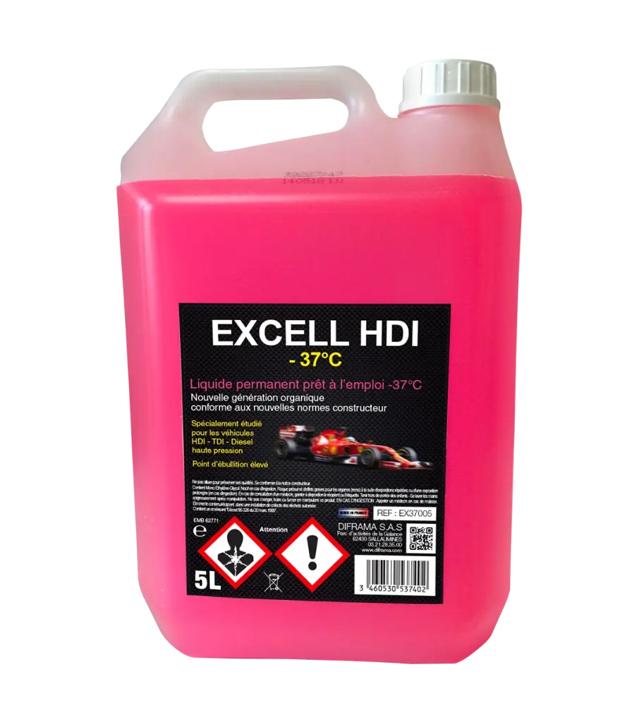 [910056] Liquide de refroidissement universel  rose -37° en 5L
