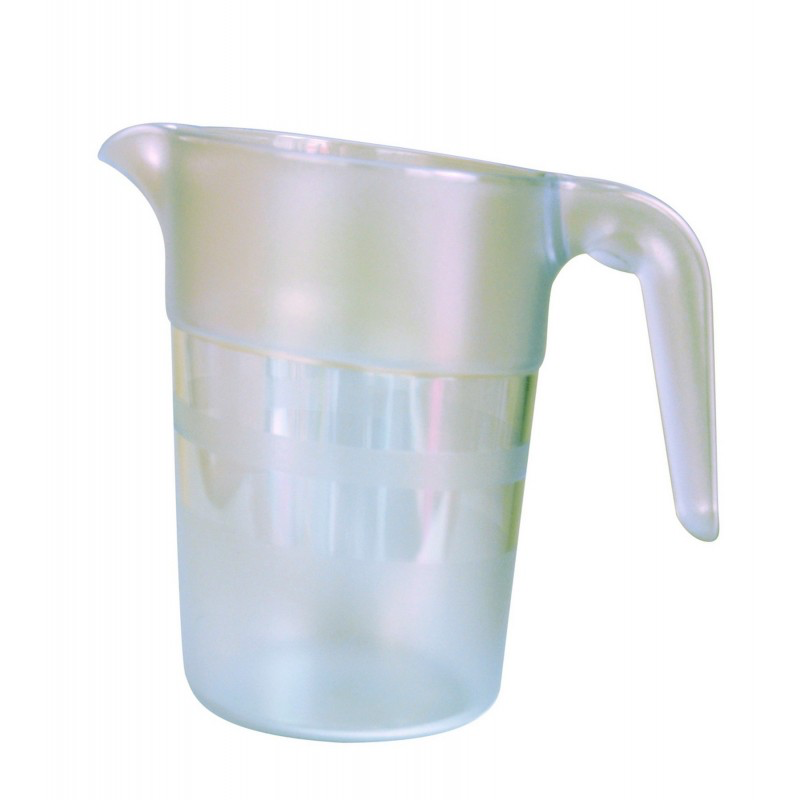 Pichet PP 1l transparen - PLASTOREX - (6)