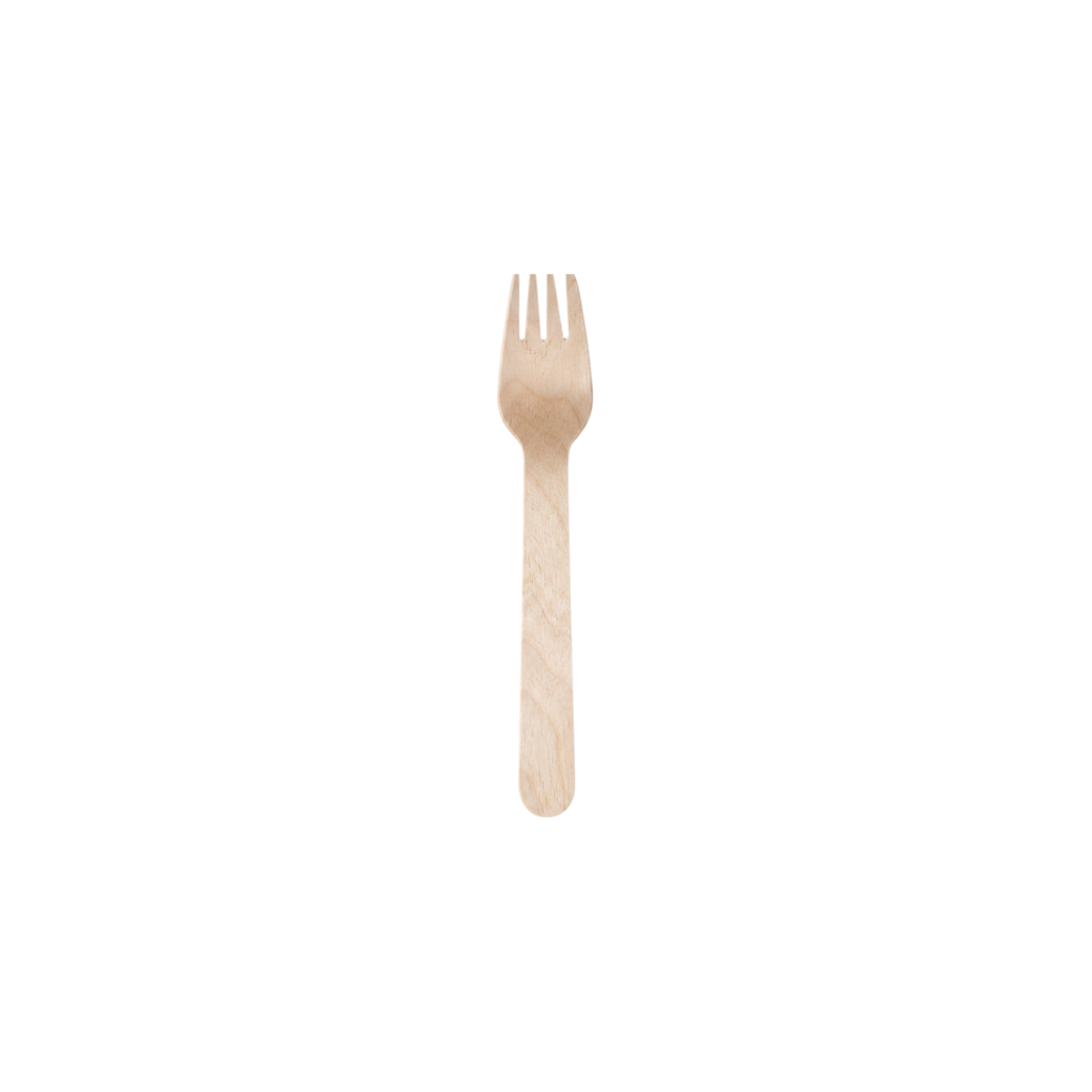 [300001] Fourchette en bois 16cm – Sachet de 100