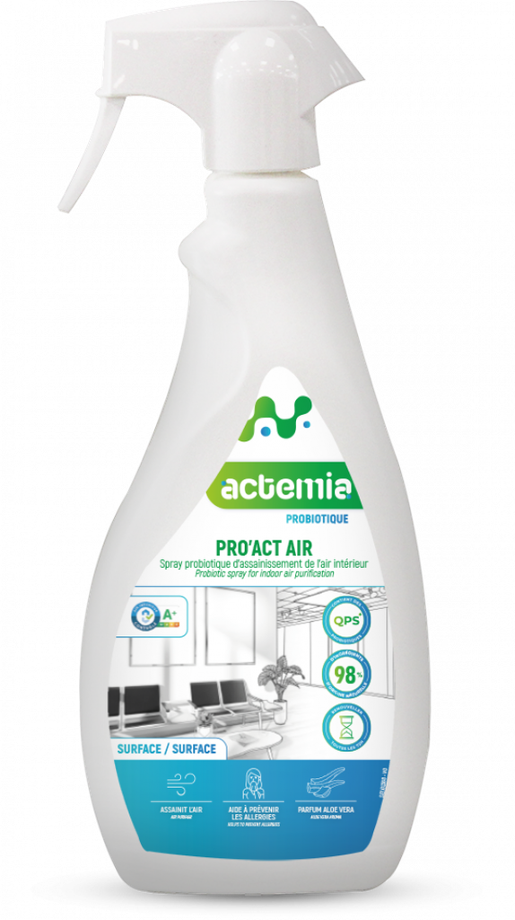 PRO'ACT AIR Probiotique spray d'assainissement de l'air intérieur Aloe Vera - ACTEMIA (6)