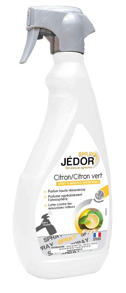 JEDOR SPRAY DESODO. CITRON/CITRON VERT