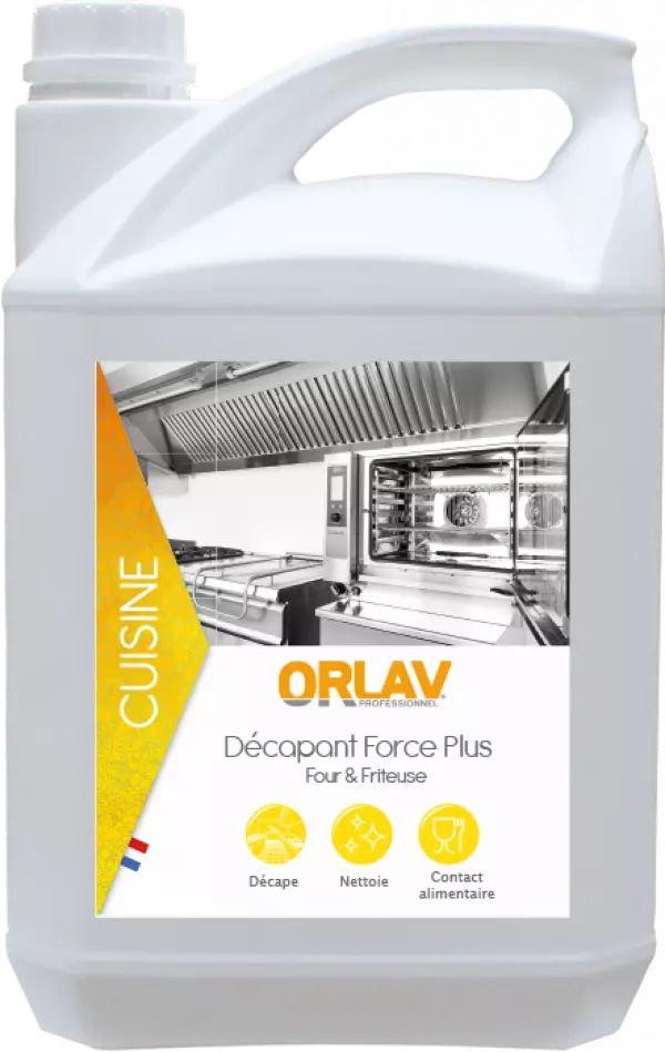 ORLAV - 416 - DECAPANT FORCE + FOUR GRILL FRITEUSE- 5L - 1 PIST/CARTON
