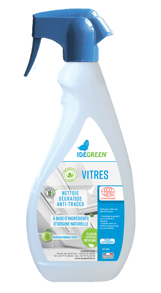 [040004] IDEGREEN - RESPECT'HOME VITRES ECODETERGENT 750ML ECOCERT