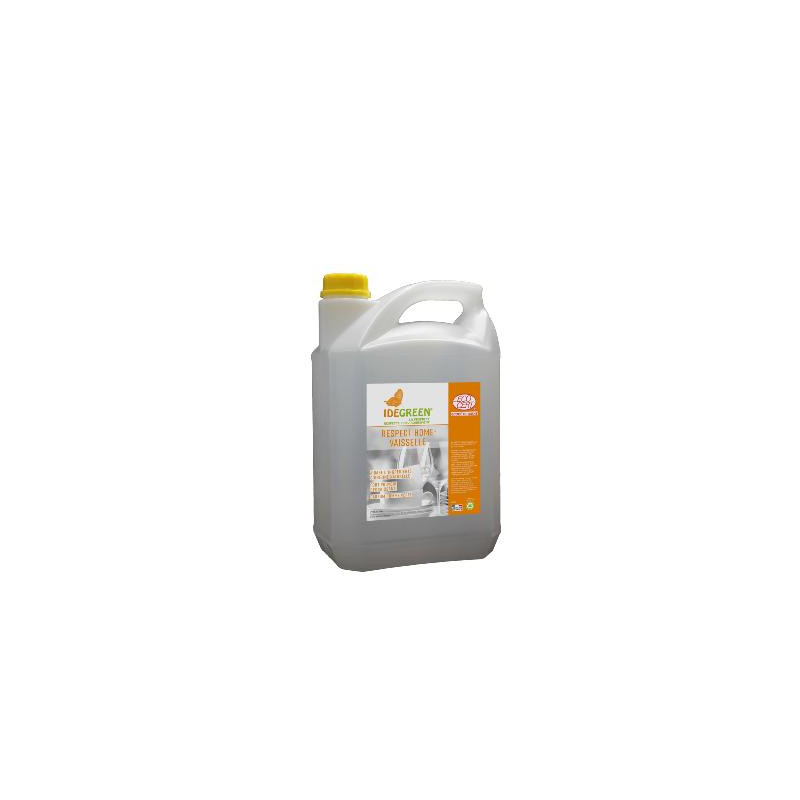 IDEGREEN - RESPECT'HOME VAISSELLE - ECODETERGENT 5L ECOCERT