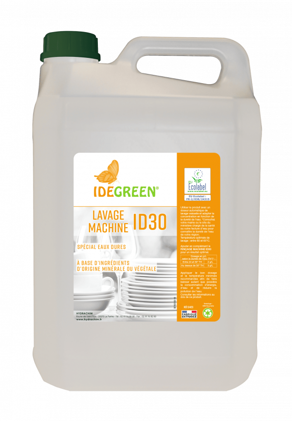 IDEGREEN - LAVAGE MACHINE ID 30 - 10L ECOLABEL