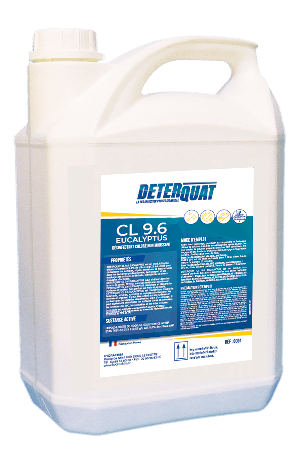 DETERQUAT - DETERQUAT CL 9.6% EUCALYPTUS - 20L