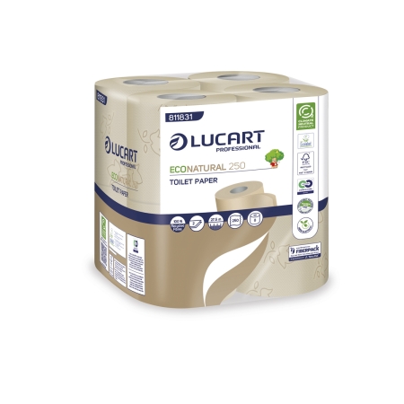 PH petits rouleaux EcoNatural 250 - 250 fts 2 plis (colis 64 rlx) - LUCART